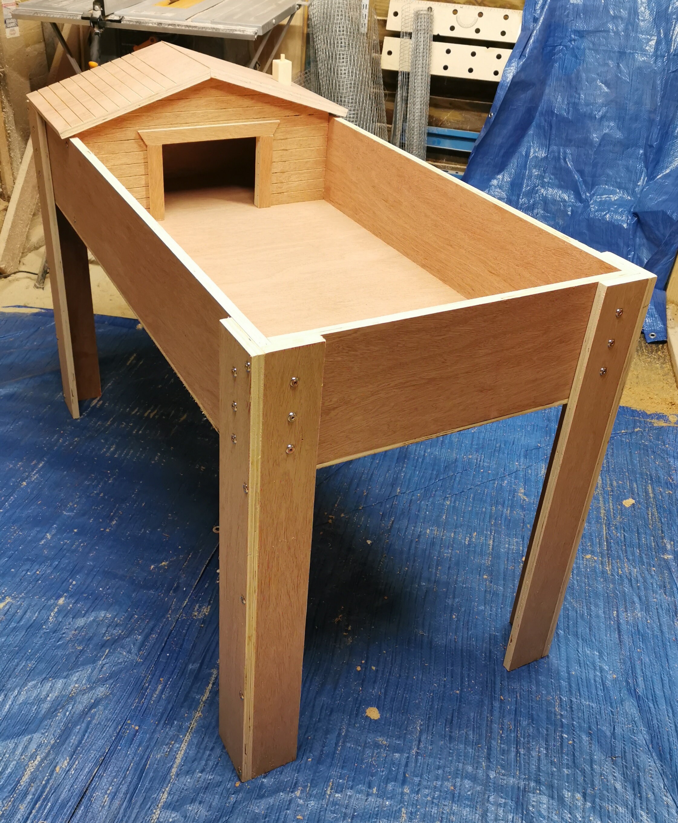 Tortoise Table With House Etsy UK