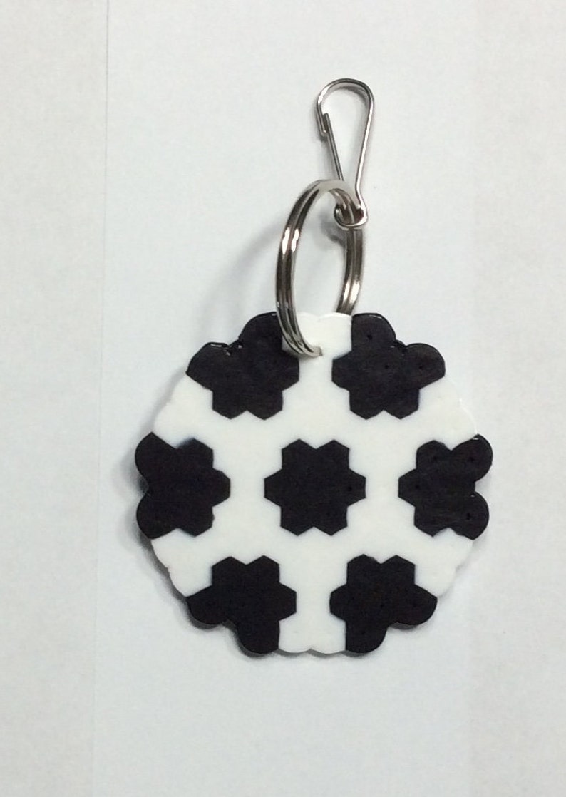 Sport Balls Perler Bead Keychain Etsy
