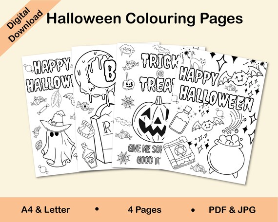 Halloween Coloring Pages  Halloween Party  Halloween