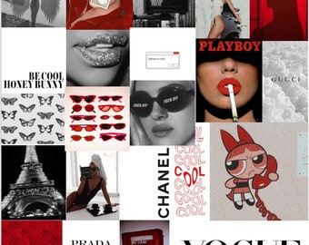 Black White Collage Etsy