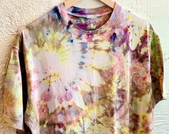 Women's Hand-dyed T-Shirt Dress (new).