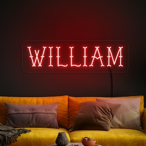 Cowboy name neon sign, Custom cowboy sign, Western neon sign, Personalized cowboy led sign, Custom western decor, Cowboy wall art decor