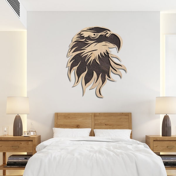 Eagle Wood Carving Etsy