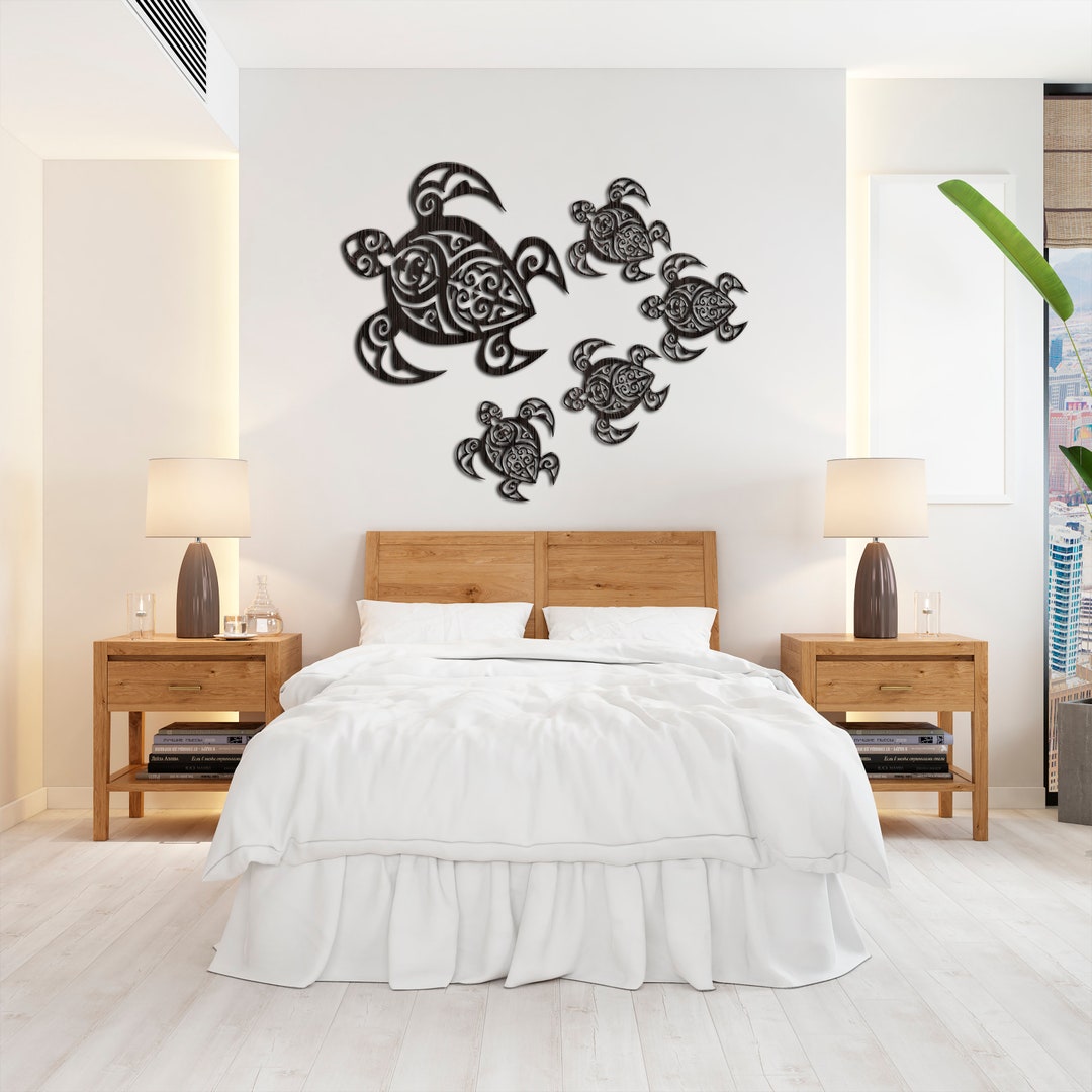 Turtle Wall Art Wood Sea Turtle Wall Art Large Sea Turtle Etsy