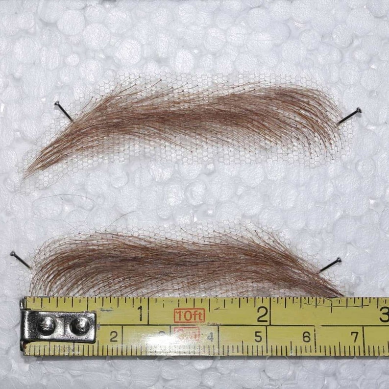 Fake Male Eyebrows. Full Hand Made for Theatre and Cosplay. Etsy