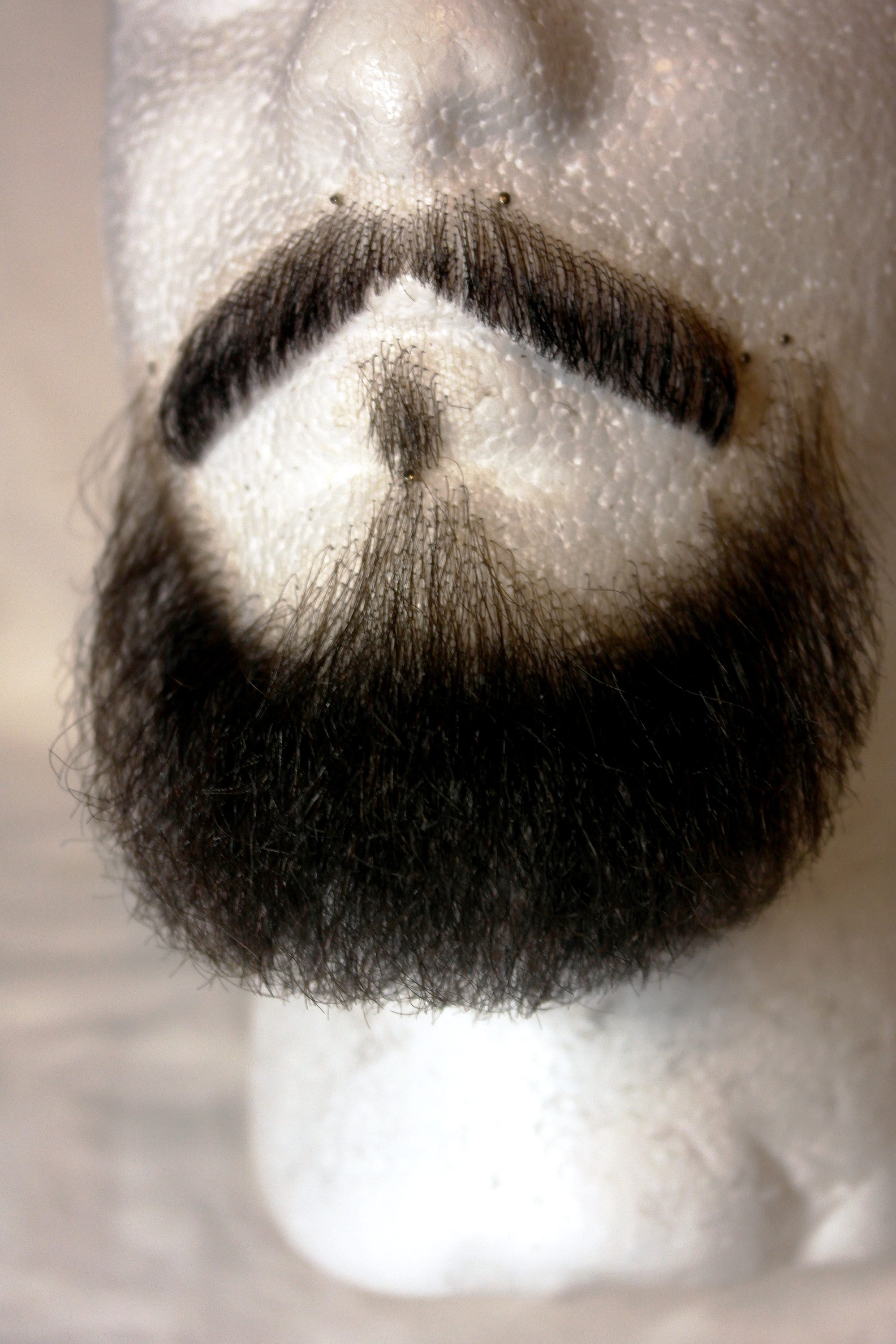 Realistic Fake Moustache and Beard Set. Human Hair Full Hand Etsy