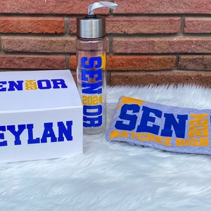 Senior Gift Box  Gift Basket for Girls College, High School, Elementary School, Senior Graduation