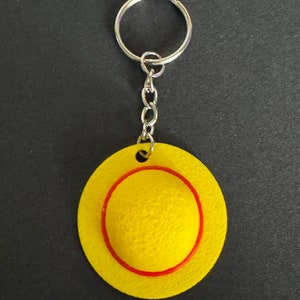 Straw Hat Keychain - Etsy