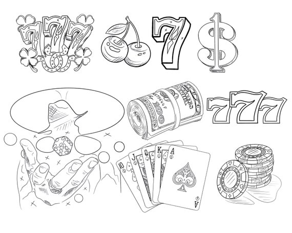 2000 Gambling Tattoo Stock Photos Pictures  RoyaltyFree Images  iStock