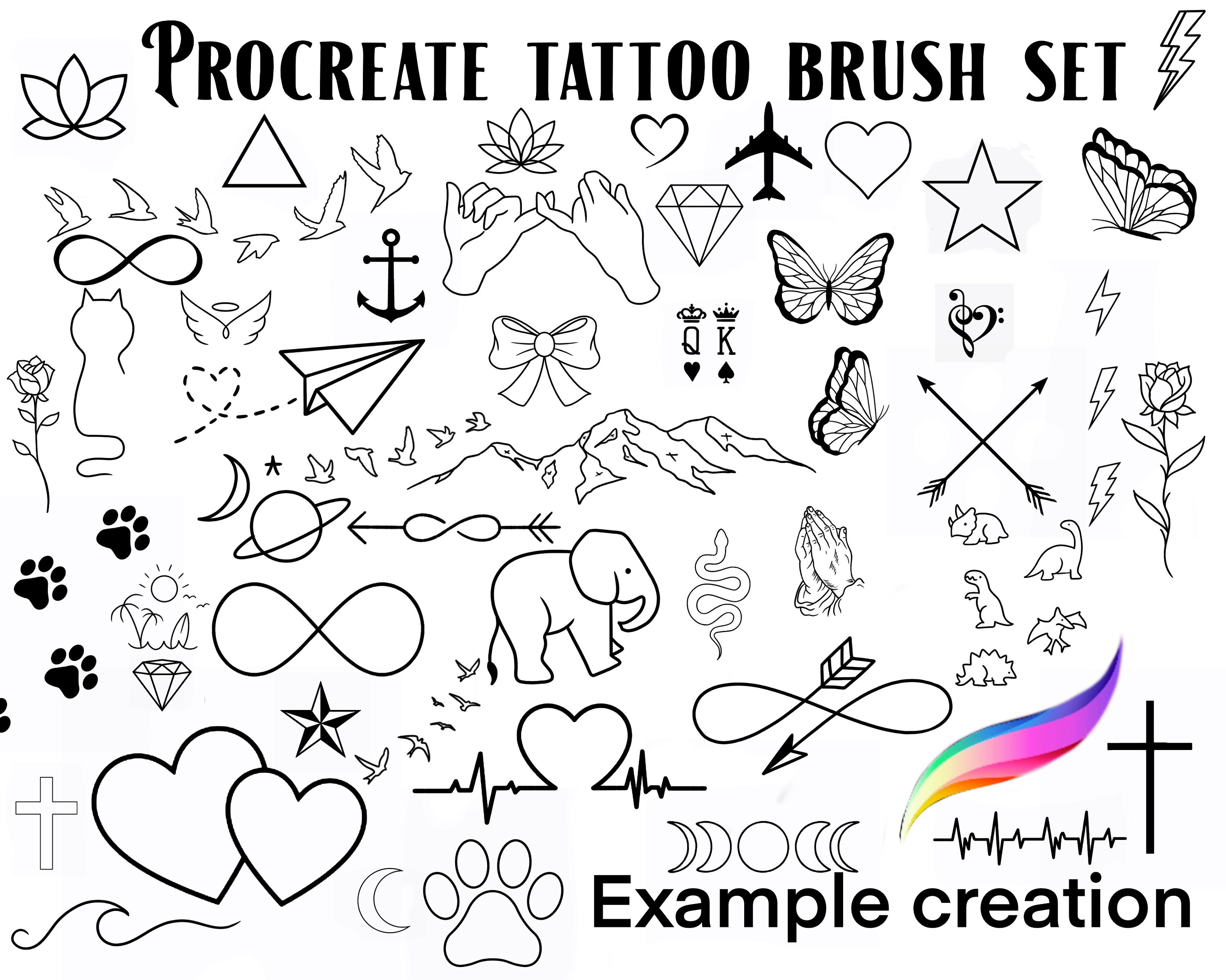 easy tattoo designs for kids