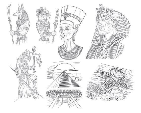 Procreate Tattoo Brush Set and Stamps Egyptian - Etsy New Zealand Procreate Tattoo Brush Set and Stamps Egyptian - Etsy New Zealand