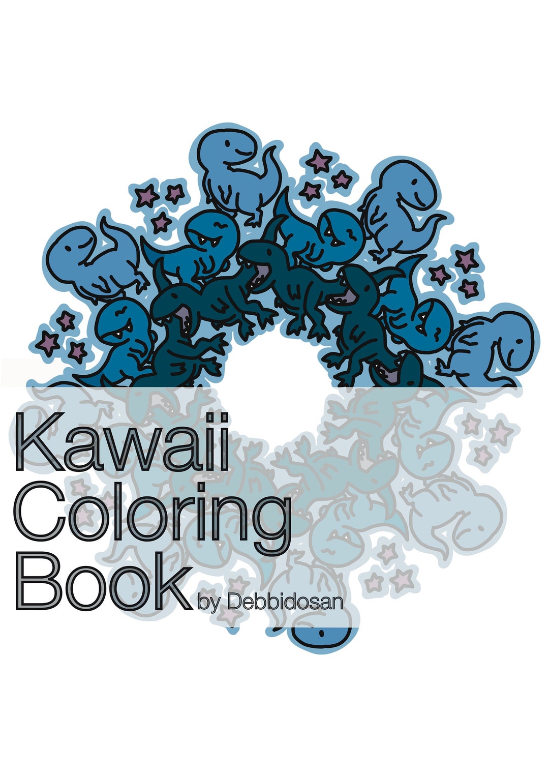 Dinosaurs Coloring Book (printable) - Etsy
