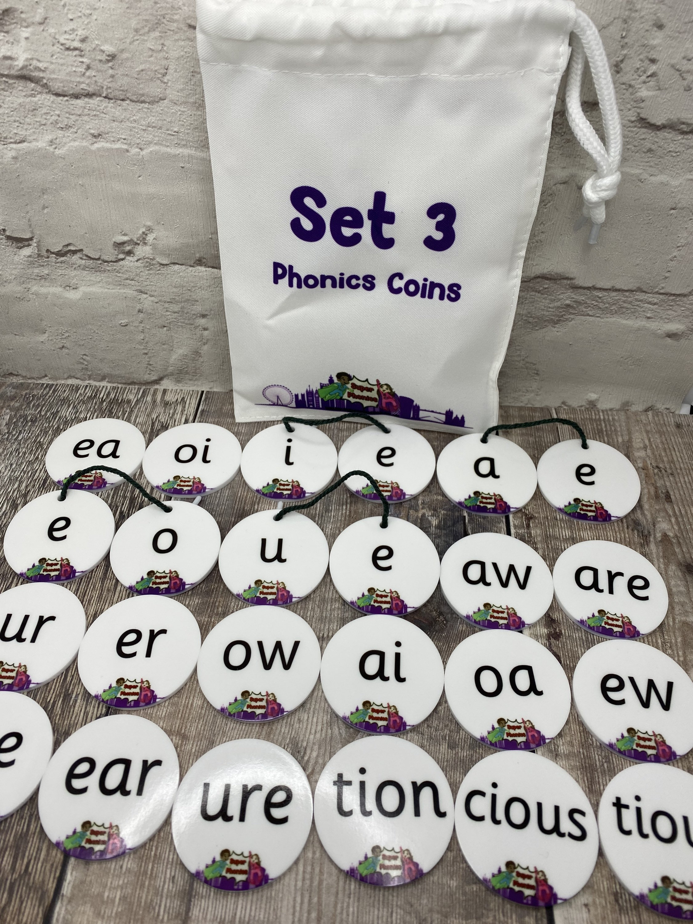 RWI Set 3 Phonics Coins, Letters & Sounds, Letter Recognition, EYFS ...