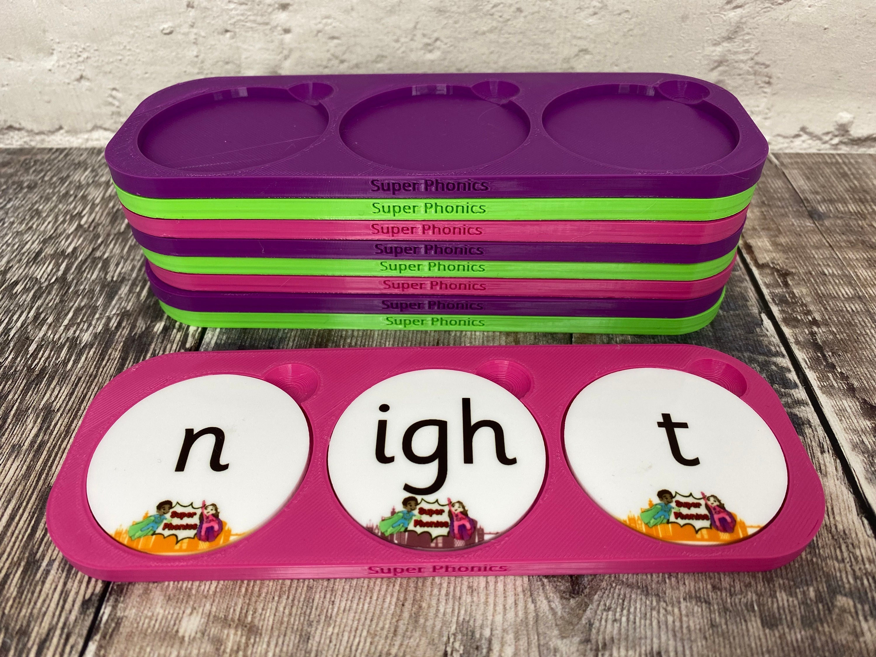 CVC Word Frame Word Building Early Reading Early Spelling Etsy UK