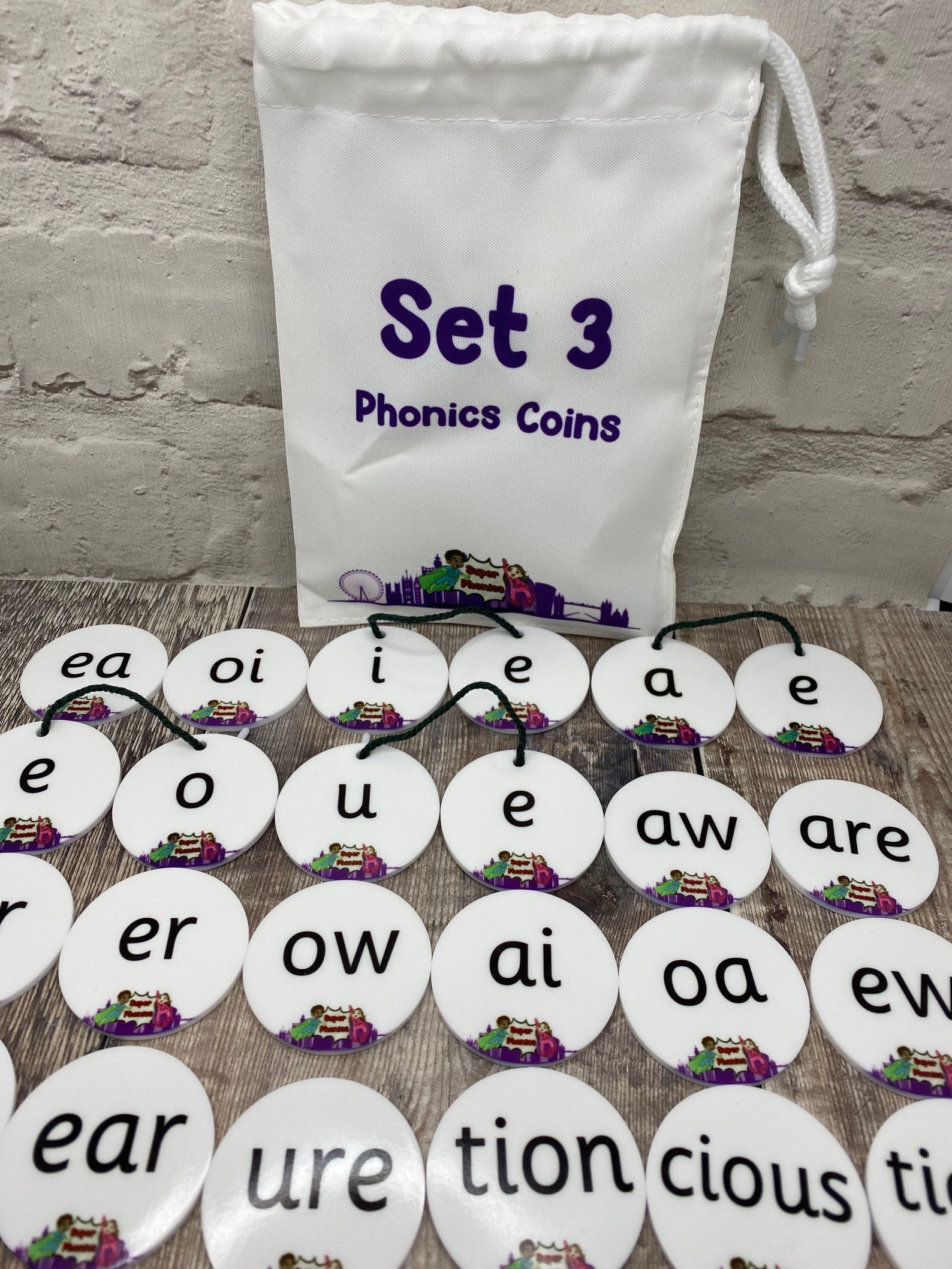 RWI Set 3 Phonics Coins, Letters & Sounds, Letter Recognition, EYFS ...
