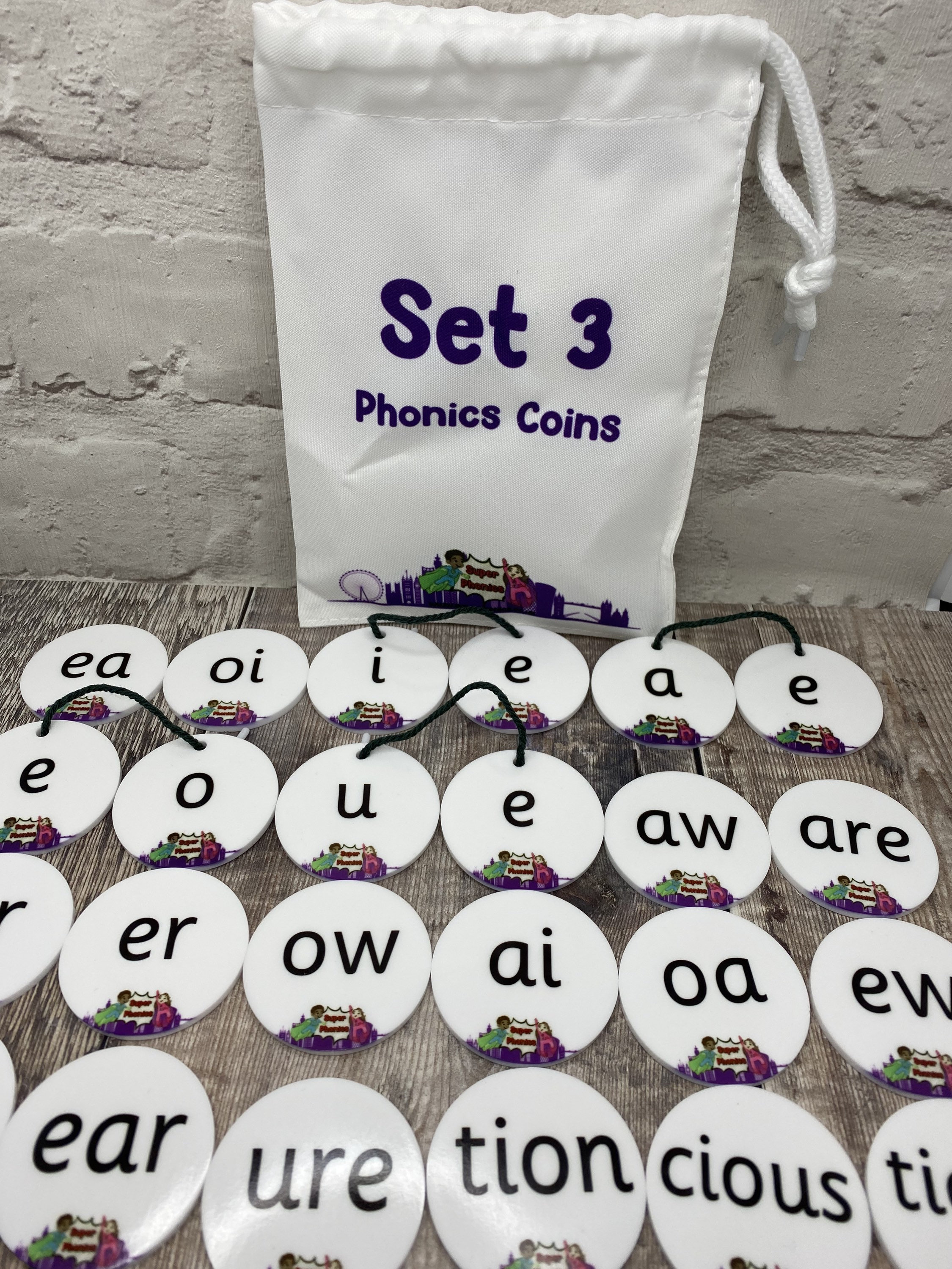 First 5 Sounds Rwi RWI Set 3 Phonics Coins, Letters & Sounds, Letter Recognition, EYFS ...