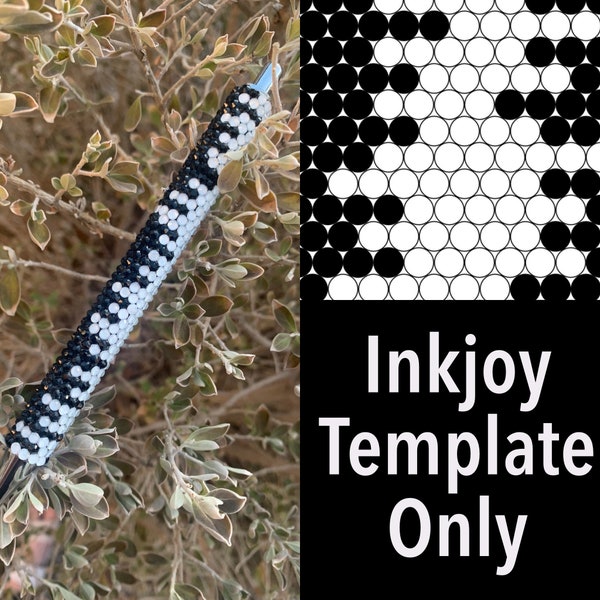 Inkjoy Interrupted Pen_Rhinestone Template_SS10 Rhinestone Template_Inkjoy Pen Template_Pen_Template_