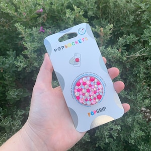 Azalea Daydream Glass Rhinestone Popsocket Popgrip