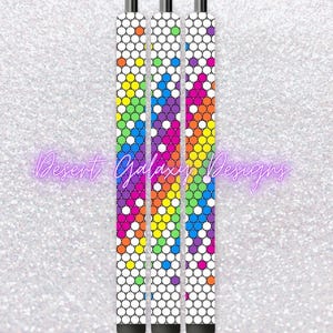 Unicorn Burst Pen_Rhinestone Template_SS10 Steentjes_ Inclusief pdf voor Inkjoy, Makerflo en DFR Stainless
