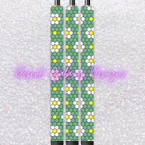 Ethereal Daisy Pen _Rhinestone Template_SS10 Strasssteine_ beinhaltet PDF für Inkjoy, Makerflo und DFR Stainless