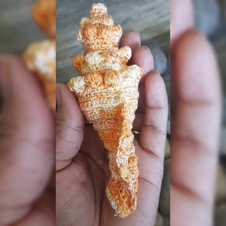 Crochet Crown Seashell