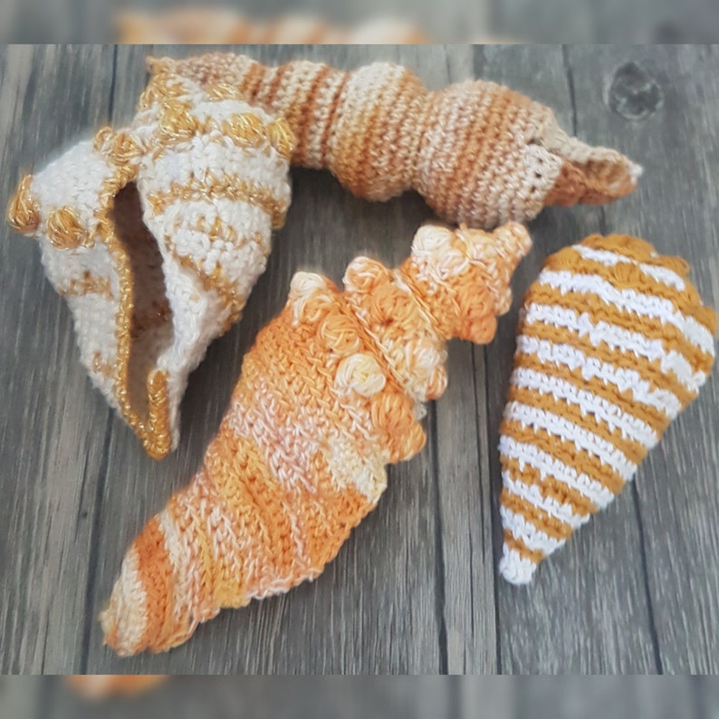 Crochet Crown Seashell