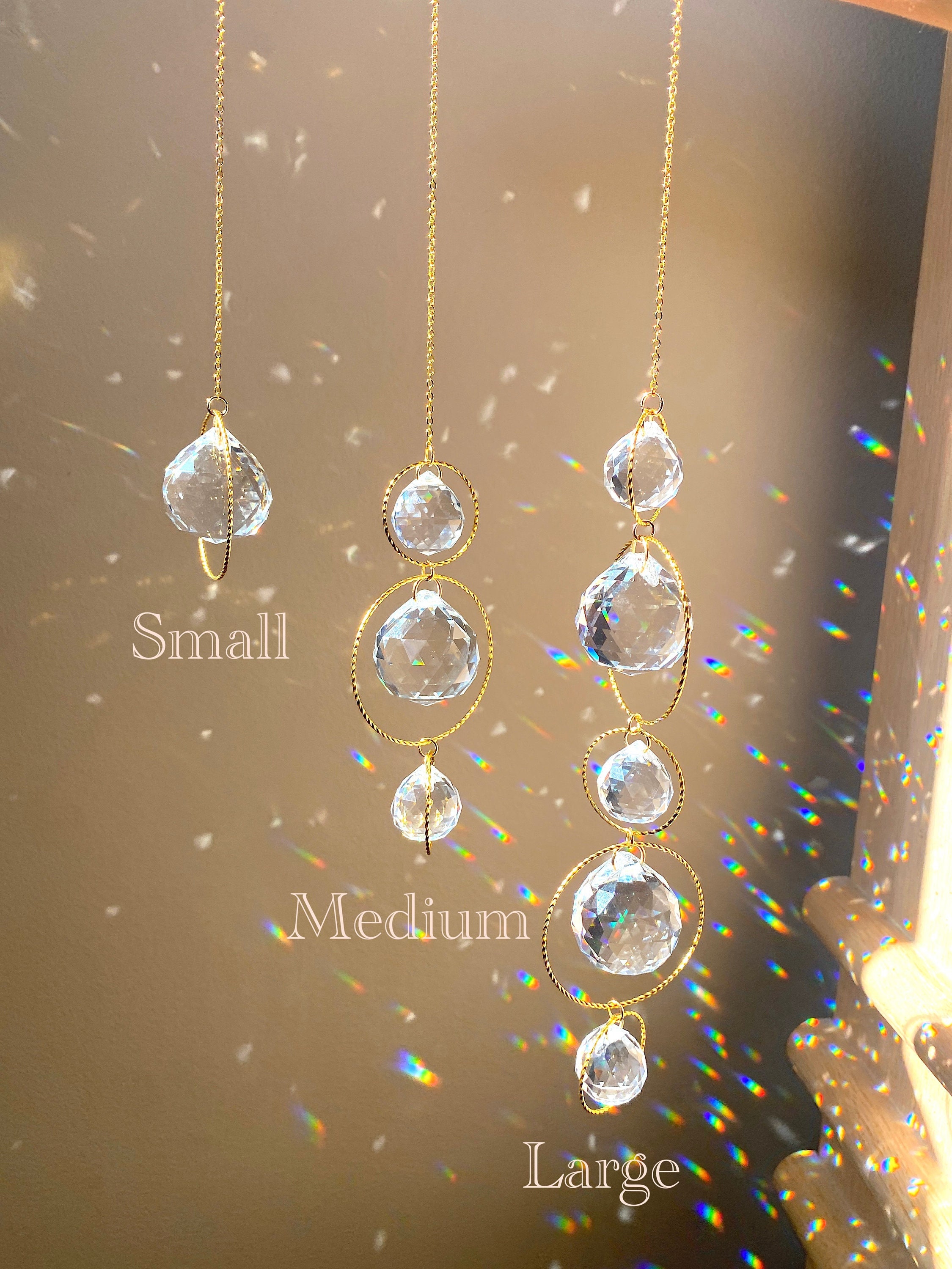 Generic - 6 Pcs Cristaux Pendentifs Décoratifs, Cristal Verre Prisme  Pendentifs Lampe Pendentifs Décoratifs, Cristal Boule De Verre pour Jardin  Maison Cristal Lumière Décoration - Objets déco - Rue du Commerce