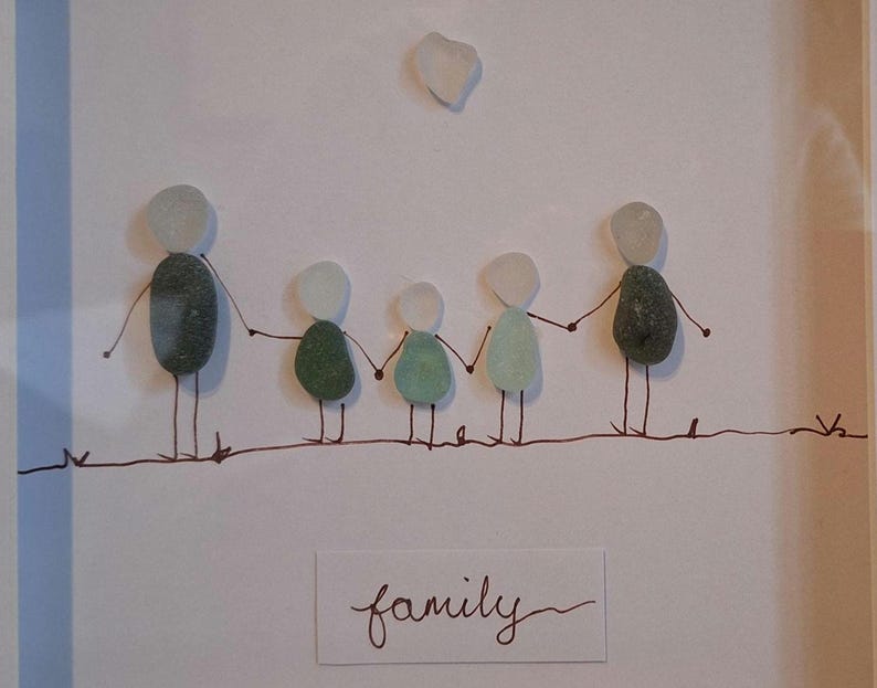 Seeman Frame Personalised Seaham Sea Glass Picture Frame - Etsy