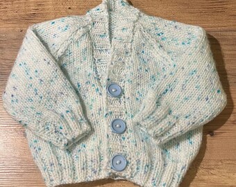 Hand Knitted Baby Cardigan