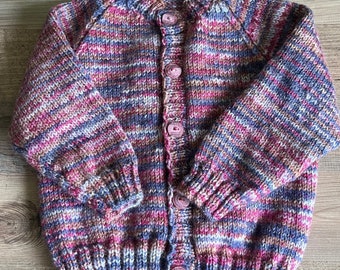 Hand Knitted Baby Cardigan