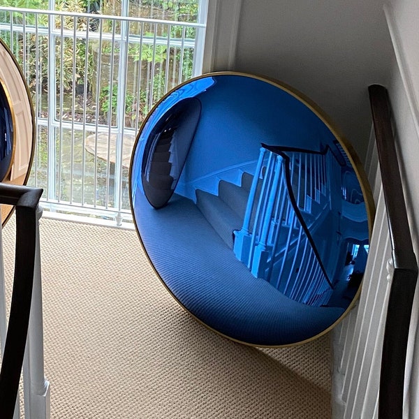 The Convex Mirror Company - Portofino Blue 80 Konvexspiegel