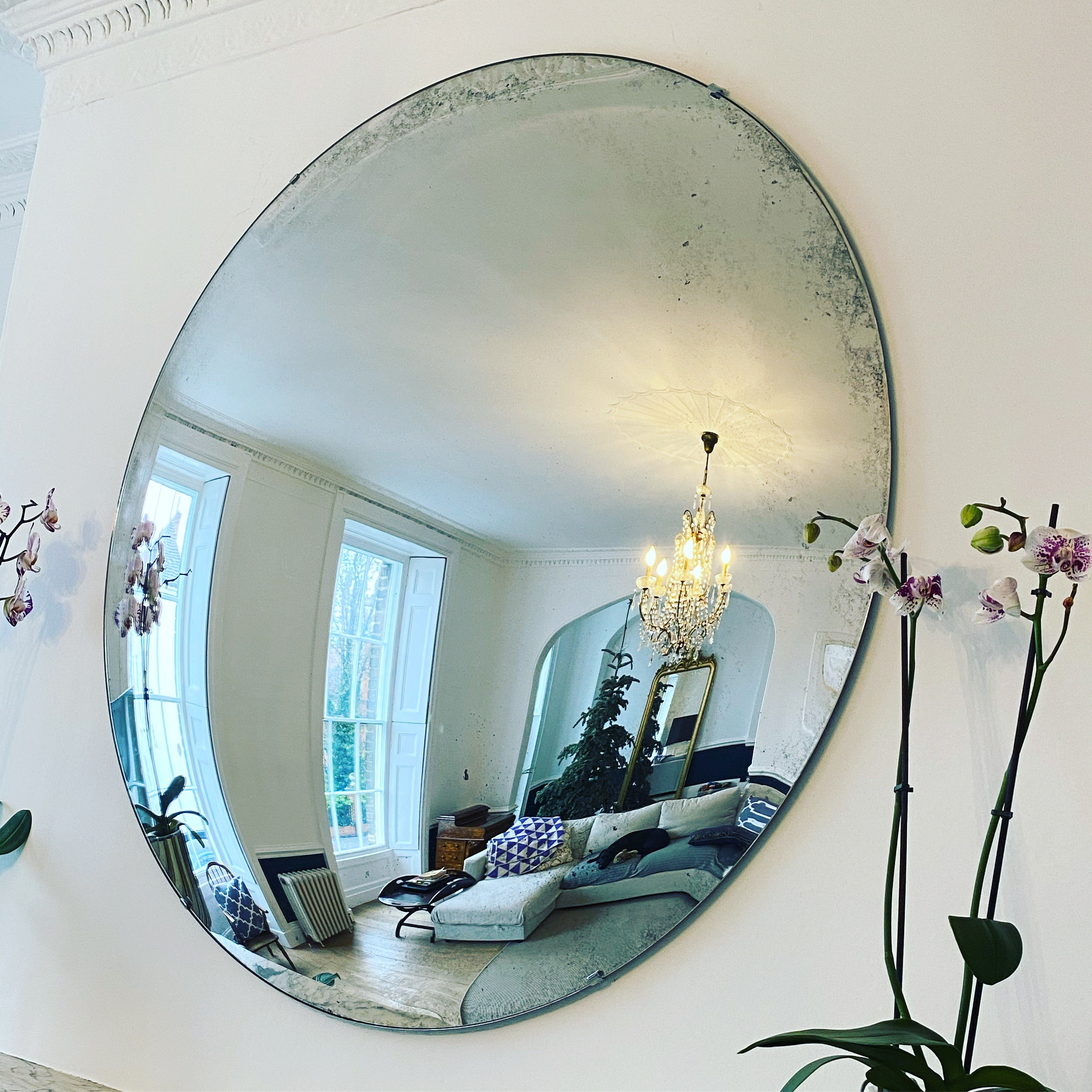 The Convex Mirror Company - Miroir Convex 100 cm/39 Ferrara