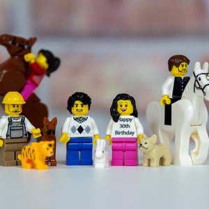 Gepersonaliseerde minifiguren
