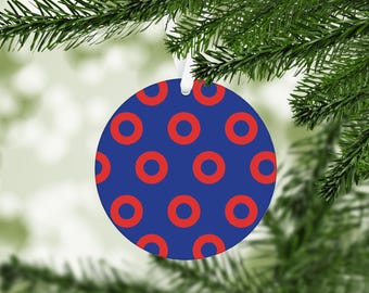 Christmas Ornament | Donut Print Phish Inspired Home Decor