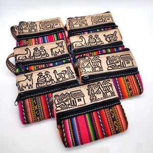 Zippered Coin Purse Fair Trade from ECUADOR
