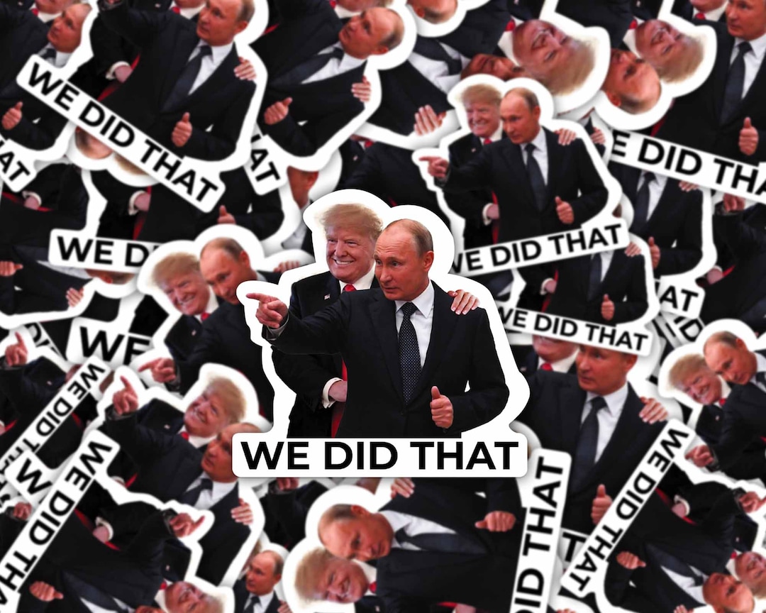 Trump Mugshot Lock Him Up Già Adesivo Per Paraurti - Foto 4