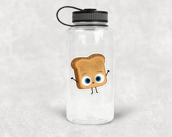Toast Pie Grape Funny Vinyl Sticker