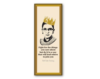 RBG Bookmark - Super Diva