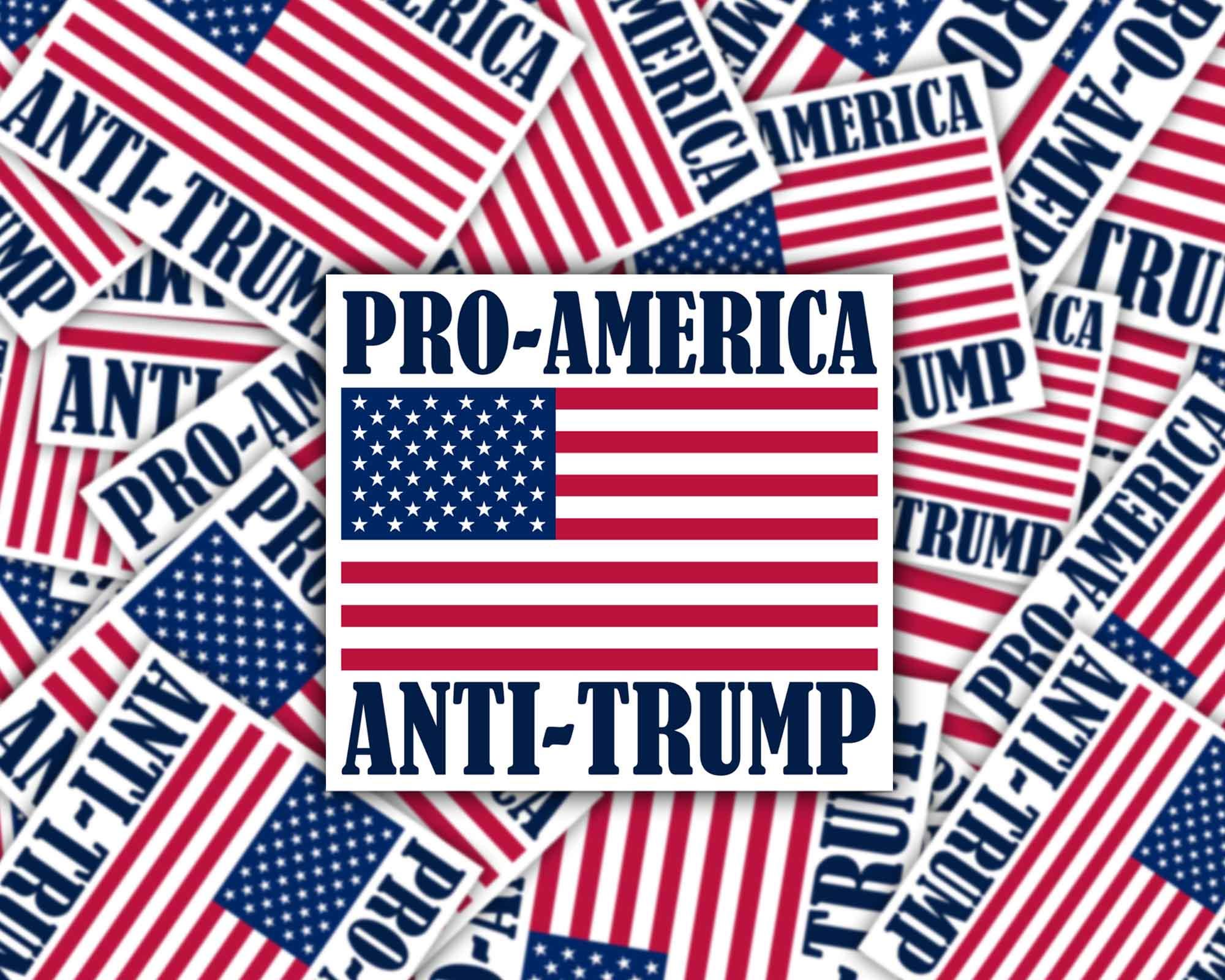 Adesivo Americano Democratico Adesivo Paraurti 'Sei Americano O Democratico?' - Decalcomania Pro-Trump Per Auto 2024 Sticker Politico Per Auto - Foto 9