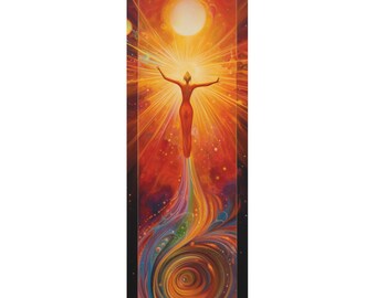 Sun Salutations Rubber Yoga Mat