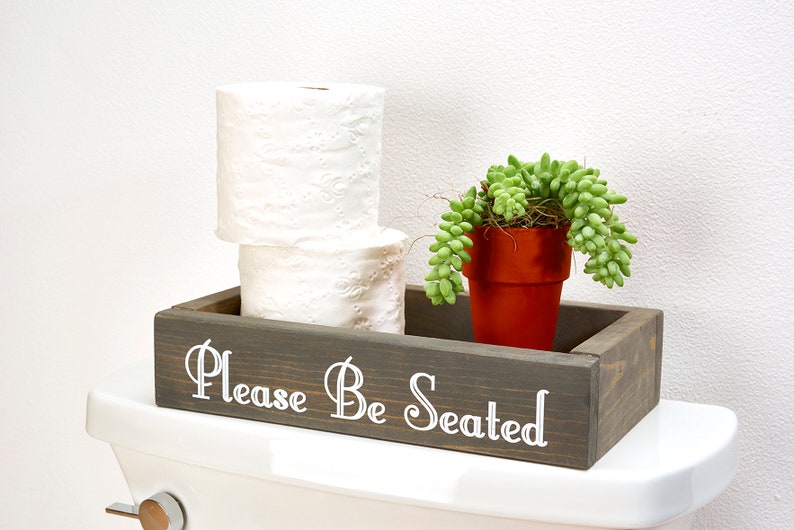 Bath Boxes Blue Pine Beetle Kill Bath Storage Bathroom Etsy