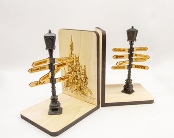 Bookends - Fantasy, Science Fiction, lamppost signs