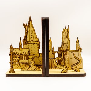 Bookends Magical Fantasy Castle, Magic, Magicians, Wizards, Witches image 2