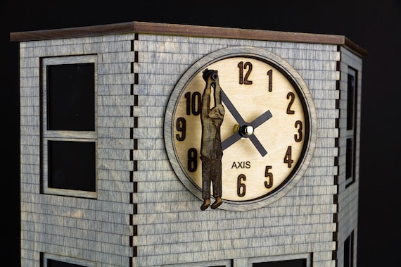 Harold Lloyd Hanging Man Clock - Etsy