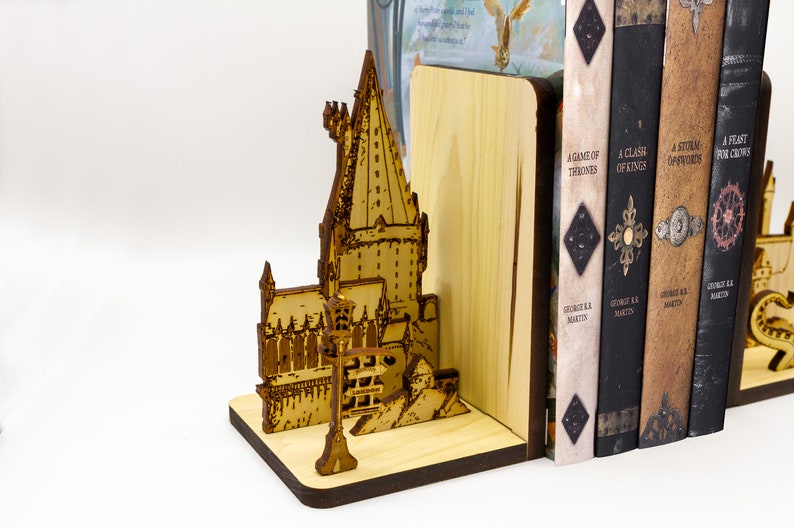 Bookends Magical Fantasy Castle, Magic, Magicians, Wizards, Witches image 3