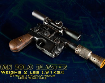 Han Solo Blaster Replica Model Kit with real optical scope
