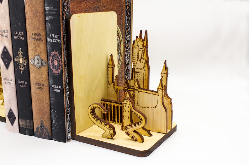 Bookends Magical Fantasy Castle, Magic, Magicians, Wizards, Witches image 4