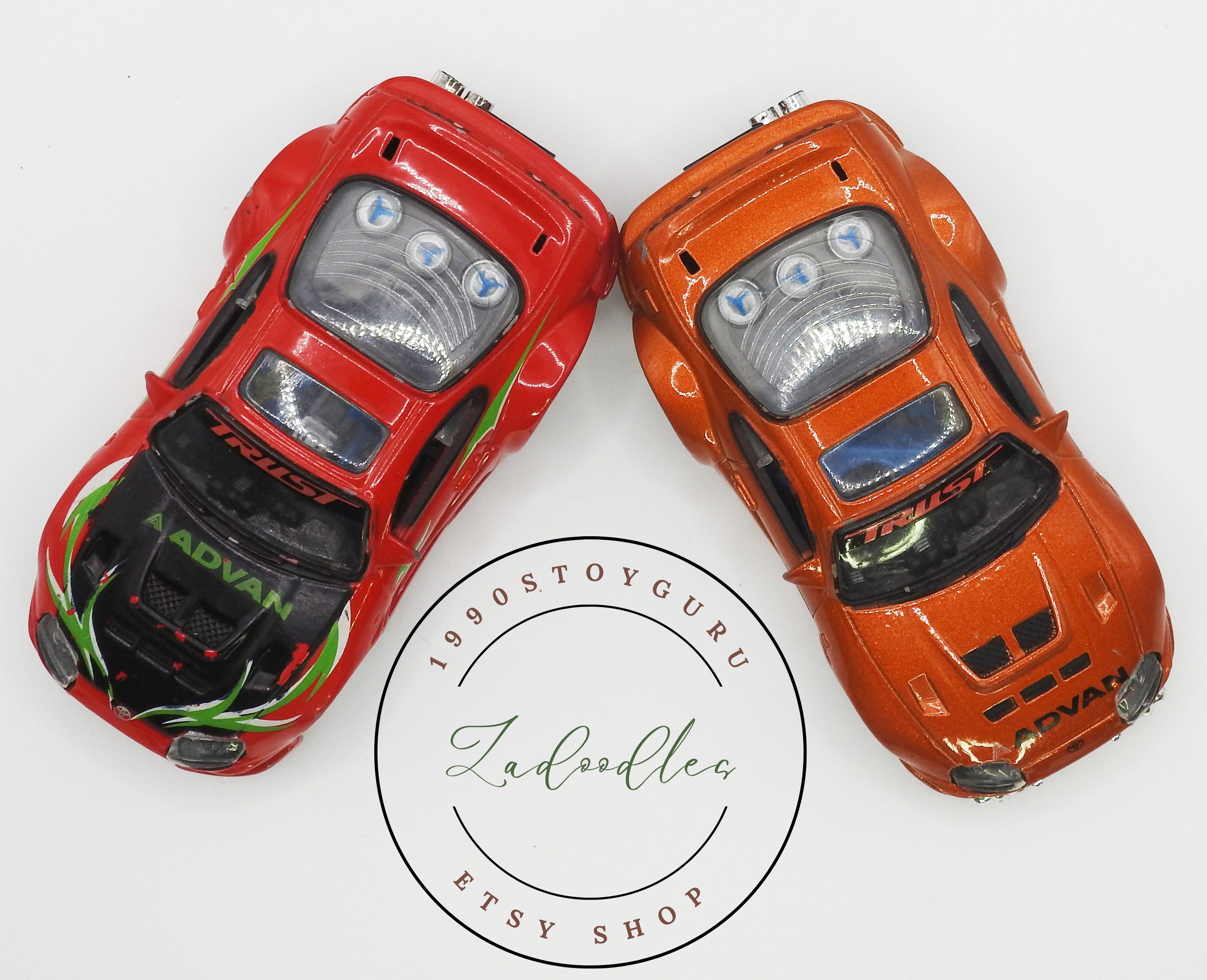 Kentoys Tooned Toyota Supra トヨタ　スープラ　ミニカ Toyota Supra Tooned Kentoys Black Green Recaro Racing X Tuner