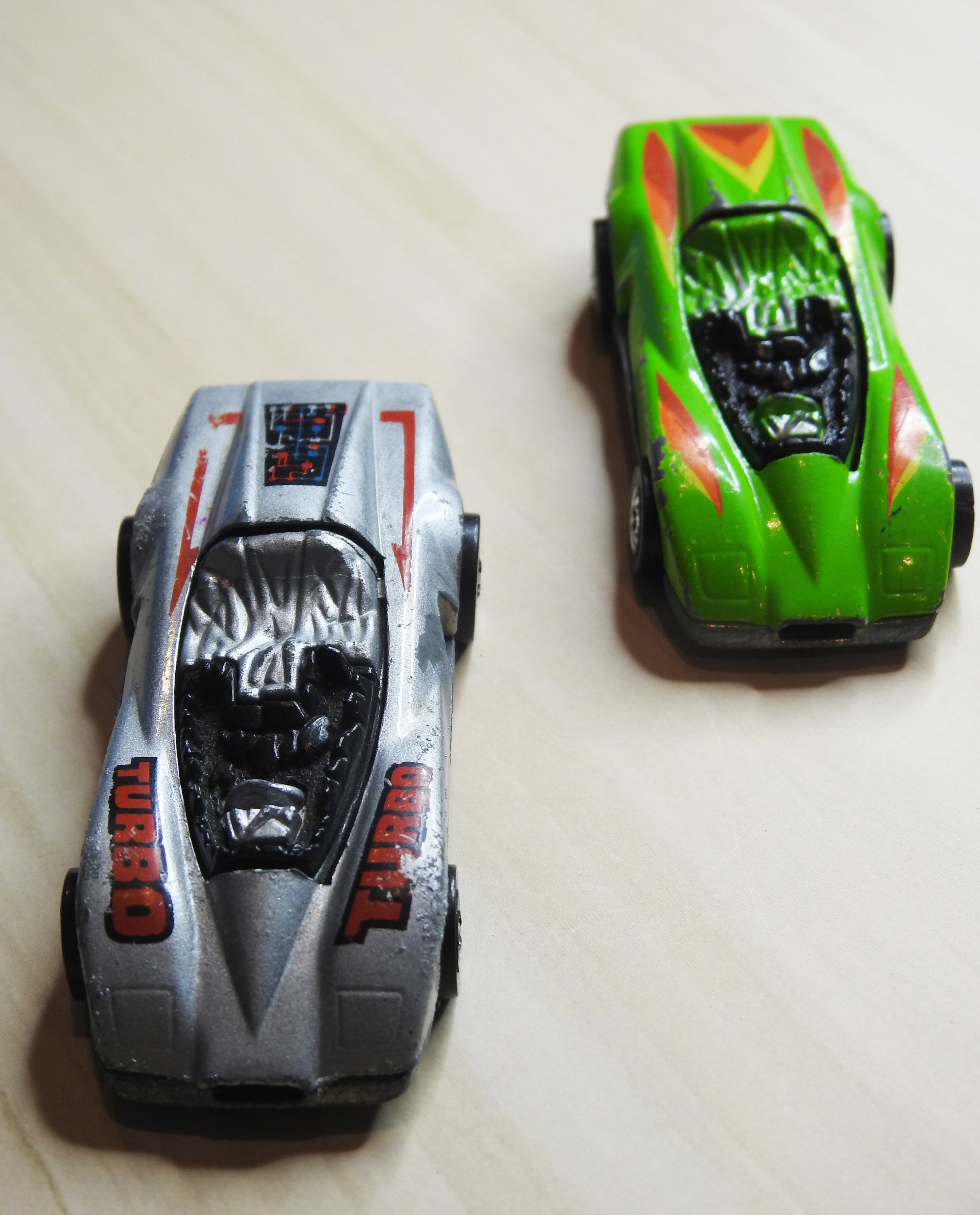 1984 Hot Wheels Crack-ups Collection - Rare Silver Turbo