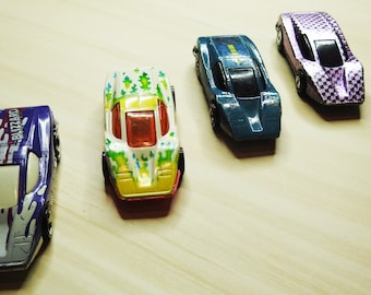 1974 Vintage Hot Wheels Silver Bullet Collection - Colorful Die Cast Cars - Used Condition